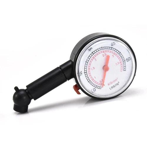 Car Auto Truck TIRE PRESSURE GAUGE PSI Dial Easy Read Air Chamber Readout Tester - Picture 6 of 10