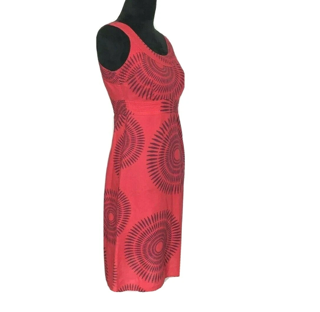 lole tie dye empire waist a line scoop neck cute casual 