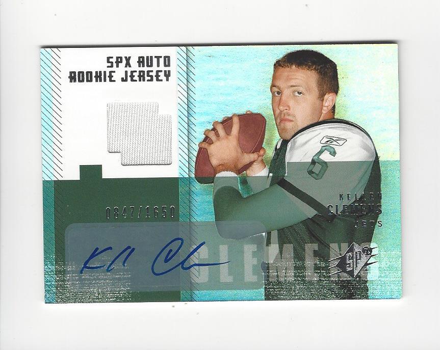 Kellen Clemens Spx #205 Autograph