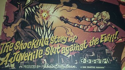 Don't Screwed Me Up RARE LIMITED Poster Print Rockin Jelly