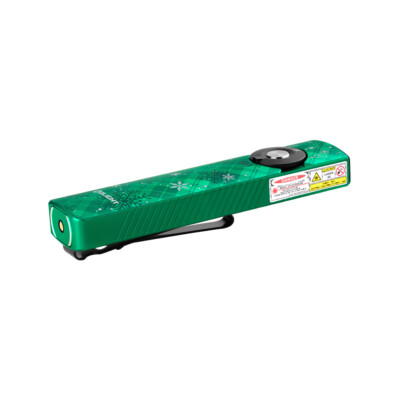 Olight Arkfeld Pro Snowflake Green CW Flat Flashlight, LED