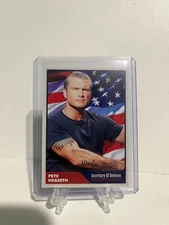 Pete Hegseth United States, Secretary of defense Custom Made Trading Card