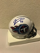 Jevon Kearse Signed Tennessee Titans Mini Helmet PSA/DNA