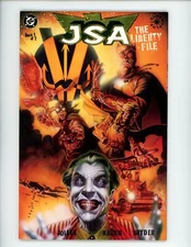 JSA Liberty File #1 Comic Book 2000 NM Joker DC Comics Universe Else Worlds