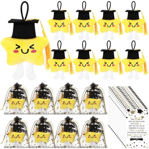 Halloscume 25 Sets Graduation Party Favors Plush Star keychain Class of 2025 ...