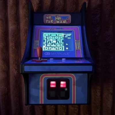 My Arcade - Ms. Pac-Man Handheld Mini Arcade Machine Console Tested and Working