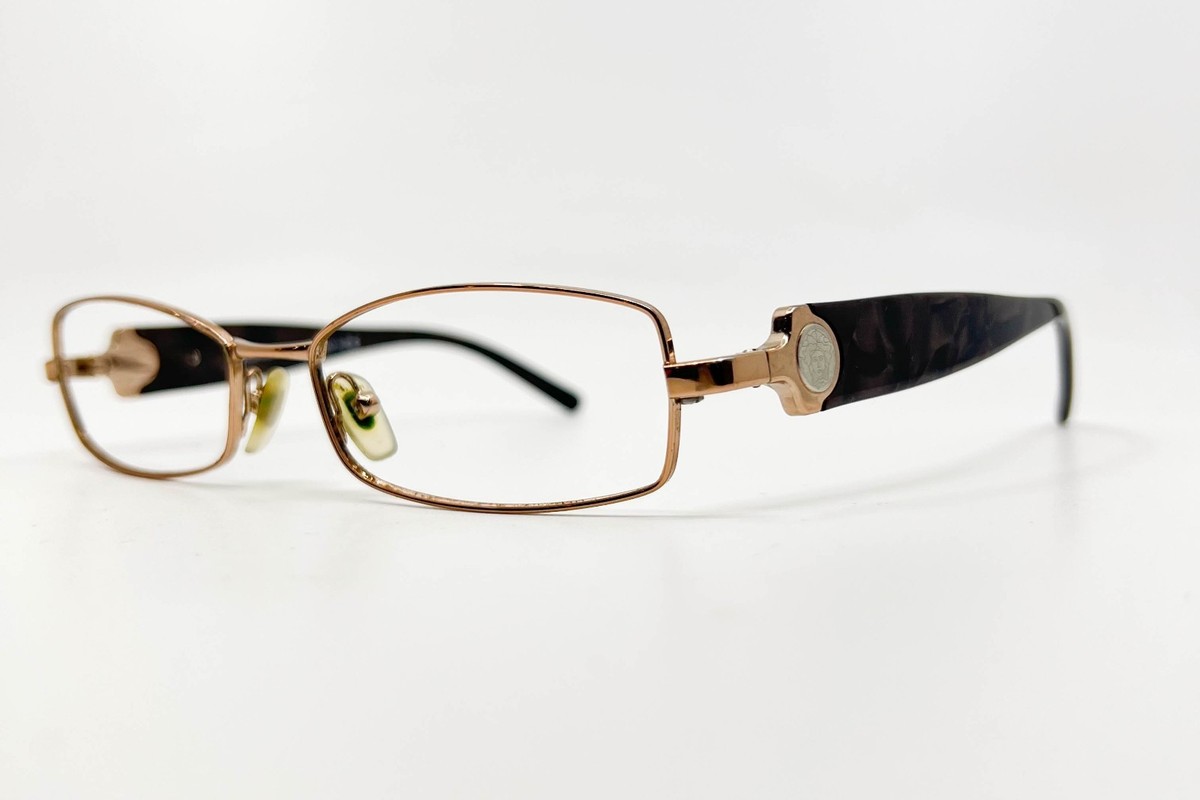 Versace Eyeglasses Frames Only, MOD. 1139 1053, 52-16-135, Brown