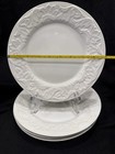 Pfaltzgraff Art of the Ages PROCESSION 9” Salad Luncheon Plates Embossed Set 4 — photo 3