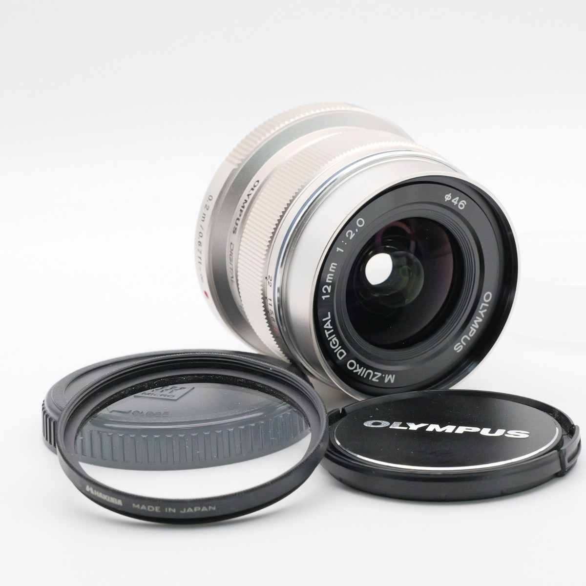 MINT] OLYMPUS M.ZUIKO DIGITAL ED 12mm F2.0 SILVER for M4/3 mount