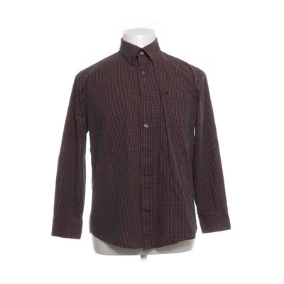 Pierre Cardin, chemise business, taille : M, rouge/noir/marron/multicolore #0hq - Photo 1/4