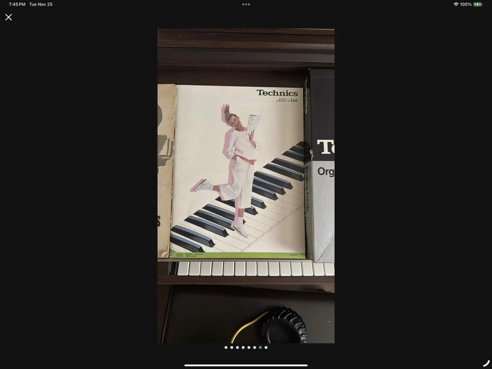 Technics Organ PCM Sound E44M - Image 4 of 4