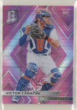 2018 Panini Chronicles Spectra Neon Pink Prizm /75 Victor Caratini #60 8o0