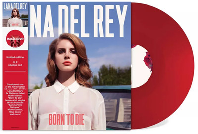 LANA DEL REY - Born To Die Target Exclusive Red Vinyl LP. New and Sealed