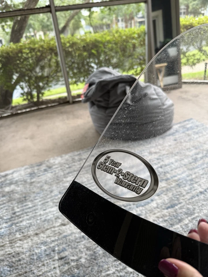 Tela de para-brisa 2022 Sea Pro 208 substituição transparente OEM - Imagem 3 de 4