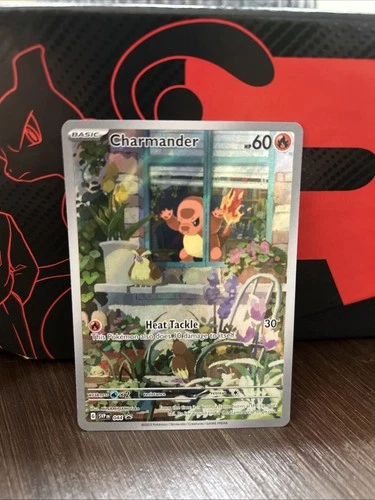 Charmander 044 Promo Pokemon TCG Obsidian Flames Illustration Rare NM