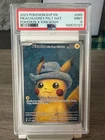 Pokémon Pikachu Grey Felt Hat 85 Promo Full Art PSA 9