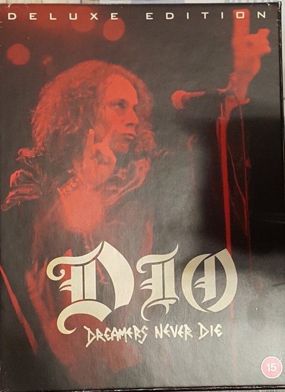 DIO-Dreamers Never Die Blu-ray DVD, NTSC Box Set, Deluxe Edition New Sealed
