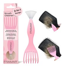 Lightweight Dual-Edge Hairbrush Cleaner Tool ...
