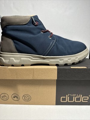 Hey Dude Spencer Eco Indigo Mens Size 9 New In Box