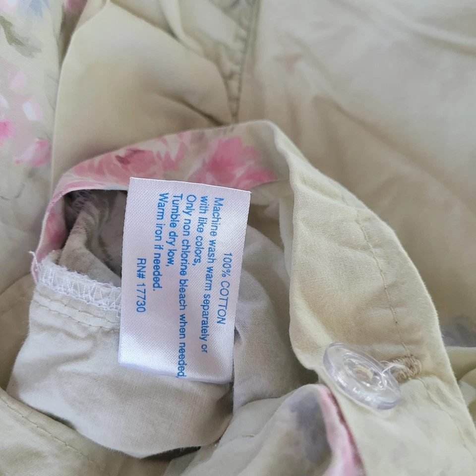 Funda nórdica completa/queen Simply Shabby Chic y fundas zarza rosa bordes con volantes Foto 3 de 4