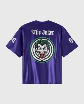 OVO Batman Joker Purple Jersey Limited Edition Men's Short Sleeve