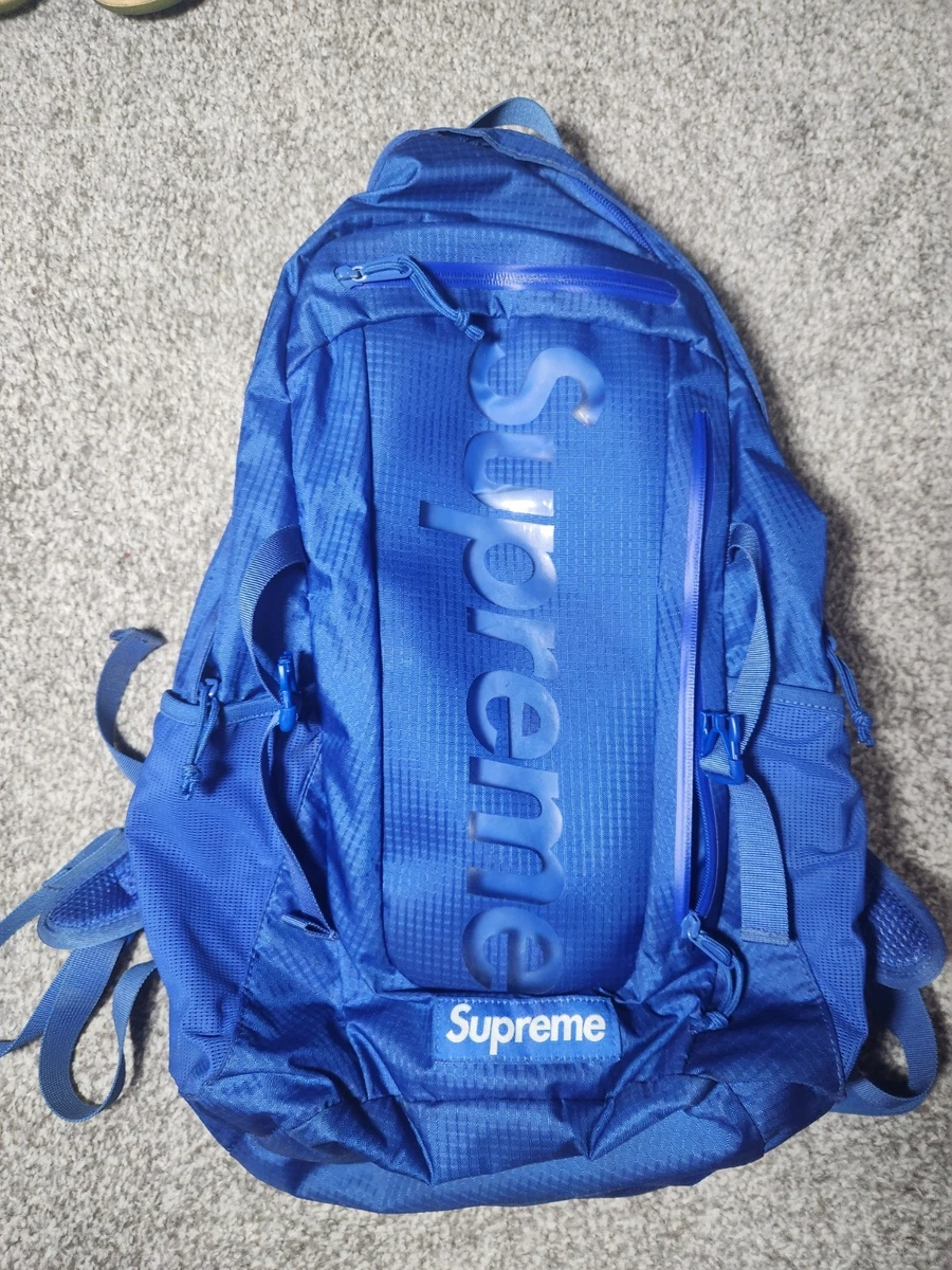 Supreme Backpack Blue Bags for Men for sale - eBay
