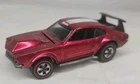 Vintage Hot Wheels Redline Mighty Maverick Rose Red - Good Condition