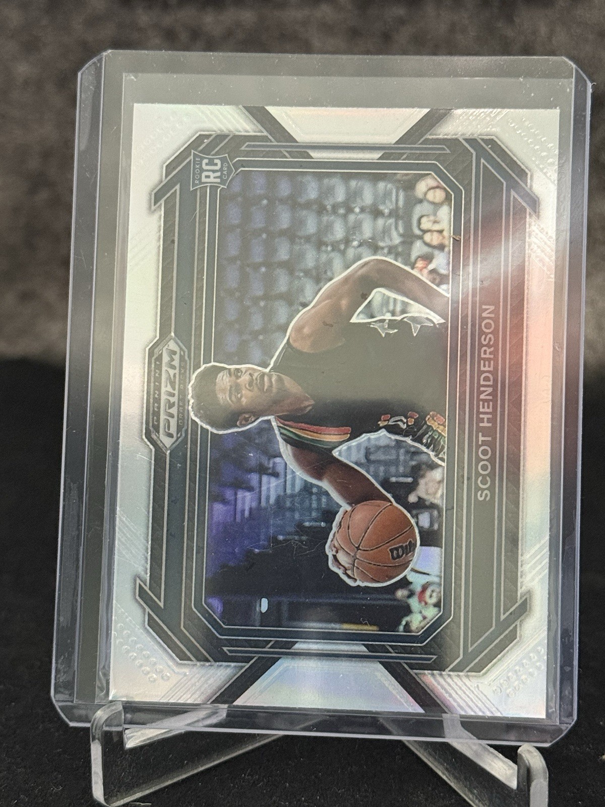 SCOOT HENDERSON 2023-24 Prizm Draft #24 Photo Variation Silver Prizm Rookie RC