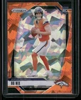 2024 Panini Prizm  Bo Nix #309 Orange Ice Prizm (RC)