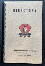 Pocahontas Fuel Company Directory - Virginia Coal Mining - 1958 - Free Ship - EX