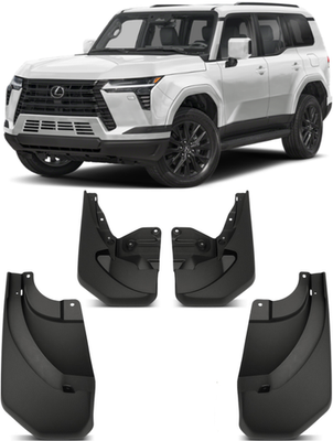 Genuine Set Splash Guards Mud Flaps FOR 2024-2026 Lexus GX GX550