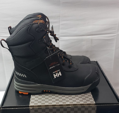 Helly Hansen Denison 8in. Men's Boot Black Size 8.5 *New