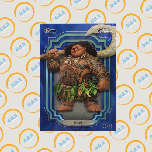 2024 Topps Disney Chrome Maui Part Rainbow (minus /5 & 1/1) Moana - Picture 10 of 19
