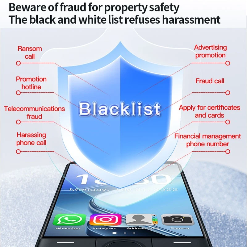 DOOV R70 4" Android 13 Smartphone Dual SIM Cell Phone Keyboard Mobile Unlocked - Image 2 of 4