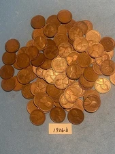 1926-D Lincoln Wheat Cent Roll