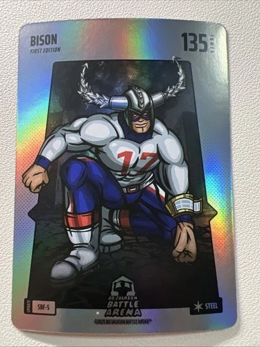 2025 Bo Jackson Battle Arena Alpha Update Josh Allen Bison Silver Battle Foil