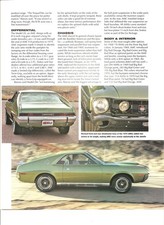 1968 1969 1970 Amc Amx Buyers Guide 6 Pg Article