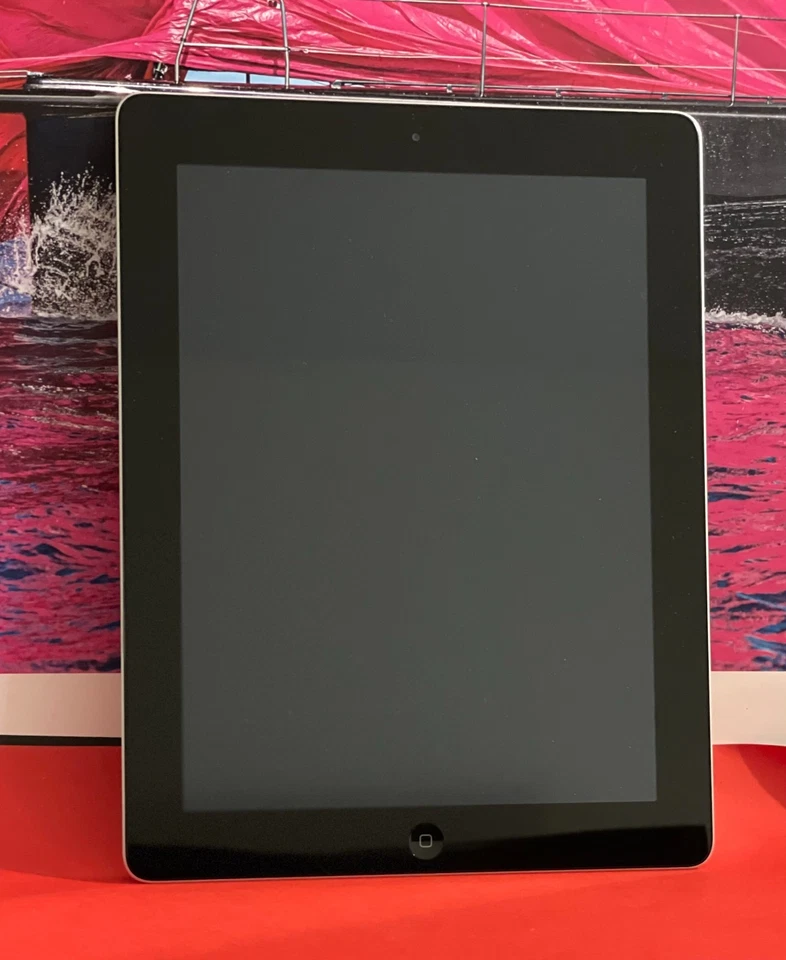 Apple iPad 4. Gen 16Gb WiFi A1458 Silber Grau Retina Guter Zustand mit Ladekabel - Bild 3 von 4