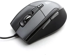 Noiseless USB Optical Gaming Computer Wheel Mouse 1600 DPI Super Quiet JNL-101K 