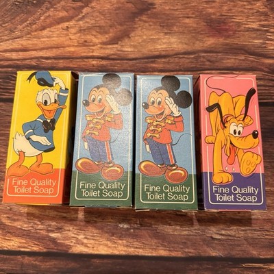 Disney WC Handseife 70er Jahre verpackt von Jean Sorelle Sammlerstück