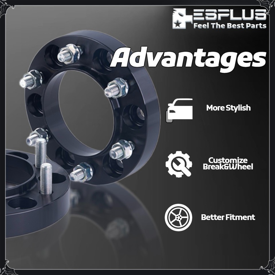 4x 2 5x5.5 To 6x135mm Conversion Wheel Spacer Adapter