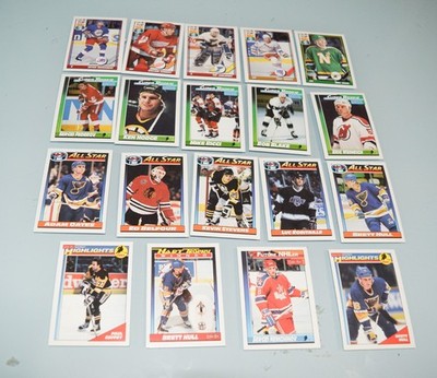 1991-92 O-Pee-Chee Insert Lot of 19 -Prospects - Rookies - All Star
