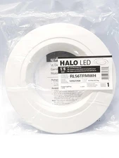 Cooper Lighting RL56TRMWH Halo® Lighting Home LED Smart Lighting 5"/6" Trim 