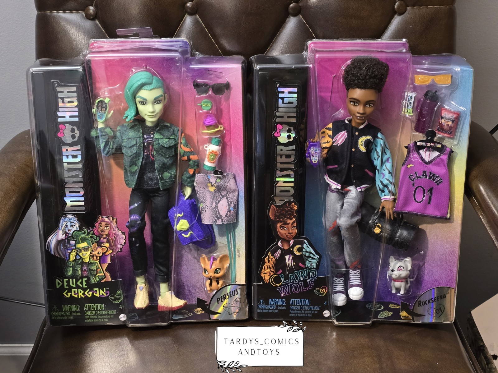 Monster High Deuce Gorgon Doll 2022 G3 Core Reboot Exclusive