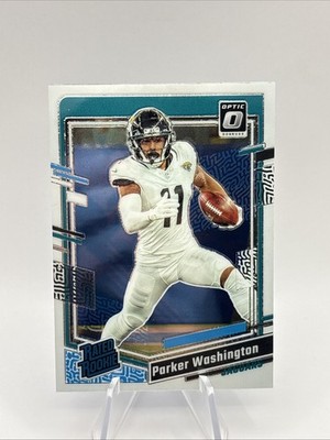 2023 Panini Donruss Optic Parker Washington Rated Rookie #254 Jaguars RC