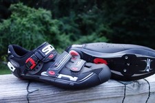 Sidi Genius 7 Carbon Road Bike Shoes US 12 EU 47 Never USED!! 3-Bolt Italy