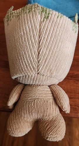 Groot Plush Baby Groot 8.5" Moody Teen Plush Toy Funko LLC Corduroy Marvel 2015 - Picture 2 of 4