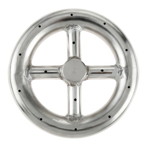 Universal Fire Pit Burning Ring 6 Inch Size for Natural Gas Propane Outdoor BBQ - Picture 4 of 9