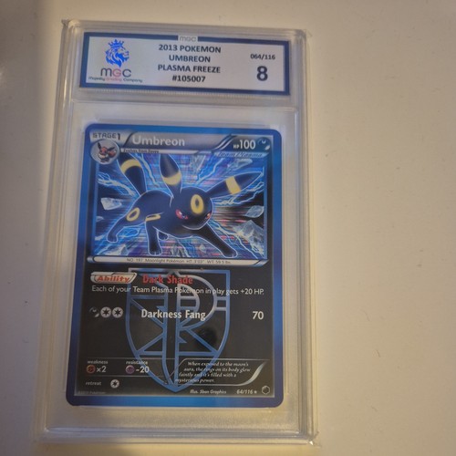 Pokémon Umbreon 64/116 Plasma Freeze Holo Rare CGC 8