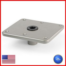 CLLOMAGY Boat Seat Base Mount Plate for 3/4" Pin Post Socket